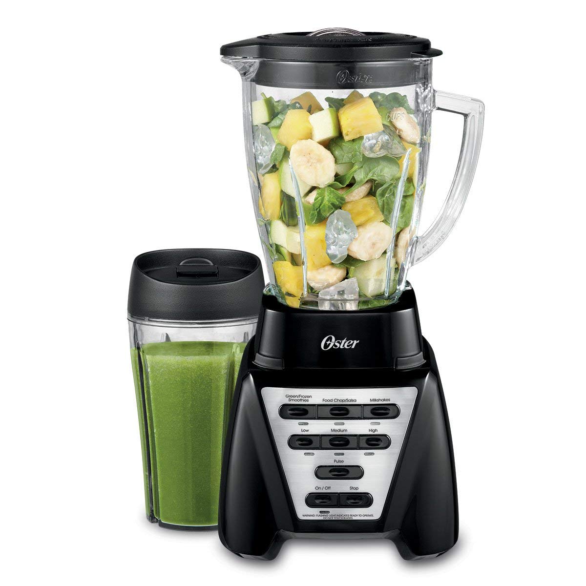 Oster Pro 1200 Plus Blender with Smoothie Cup, Black : Amazon.ca: Home